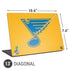 NHL St. Louis Blues Solid Background Universal Laptop 13in (10.6 x 7.6in) Skin